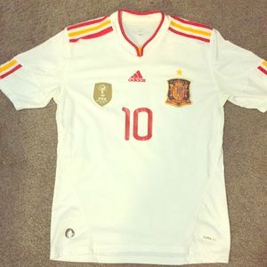 Spain 2010 FIFA World Cup Cesc Fabregas jersey.